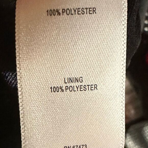 Just… Taylor Black and Gray Flowy Feminine Dress Size Large - Picture 4 of 6